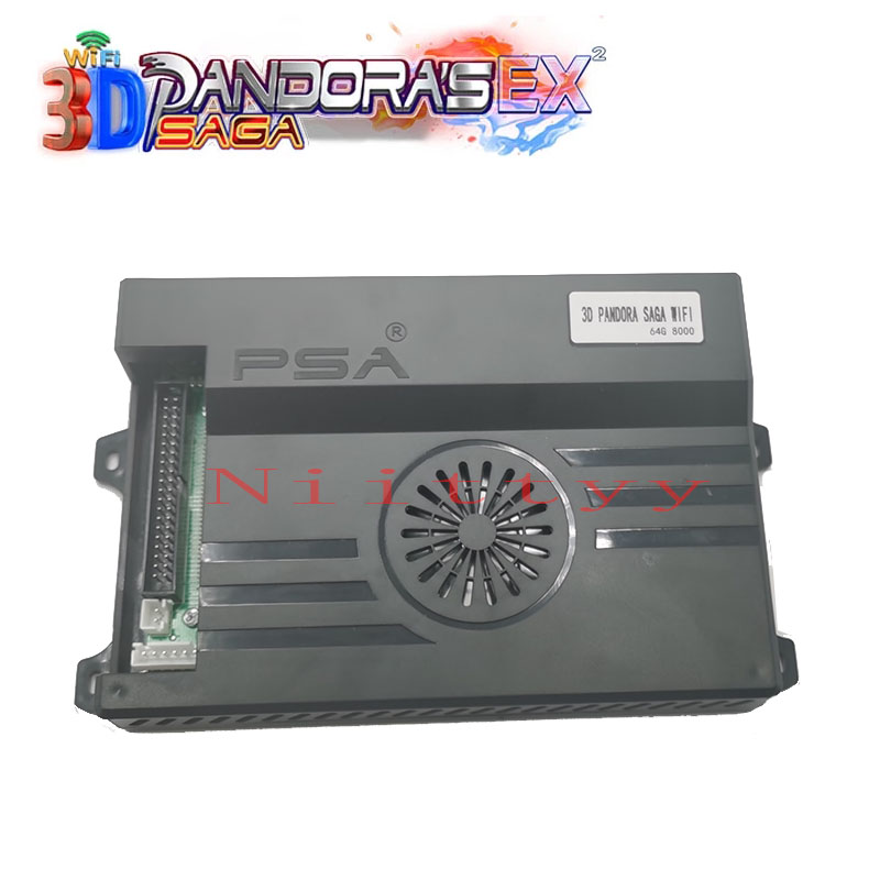 Gaming Console Station - NEW 3D Pandora saga10000 in 1