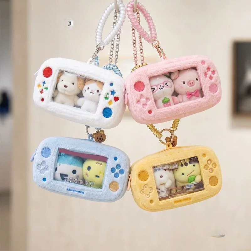 Gaming Console Organizer - Cute Game Console Shape Storage Bag