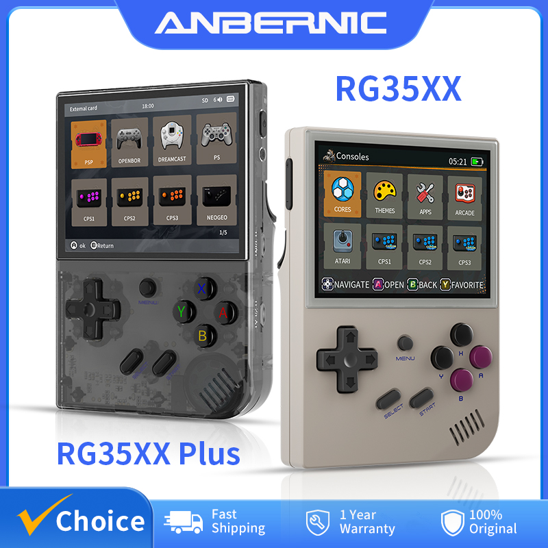 Gaming Console Car - ANBERNIC RG35XX Plus/RG35XX Retro Handheld Game