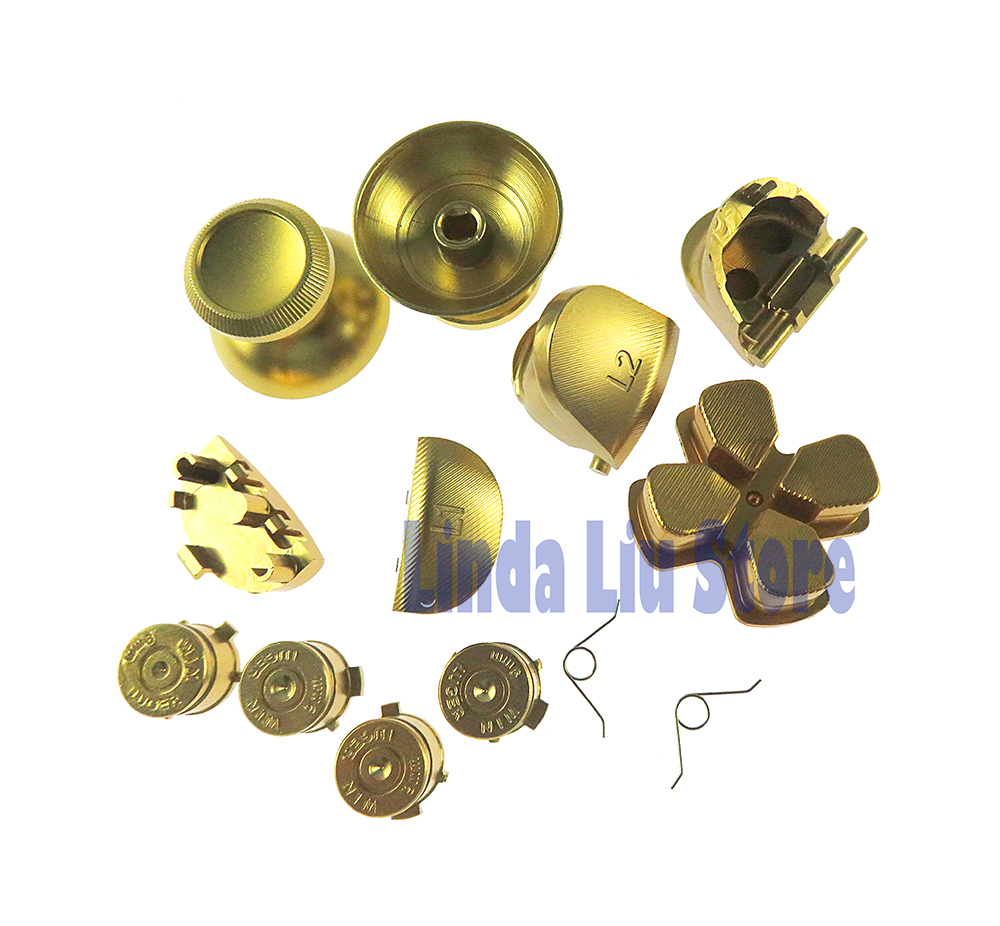 Gaming Console For Tv - 1set Metal Aluminum Button L1 R1