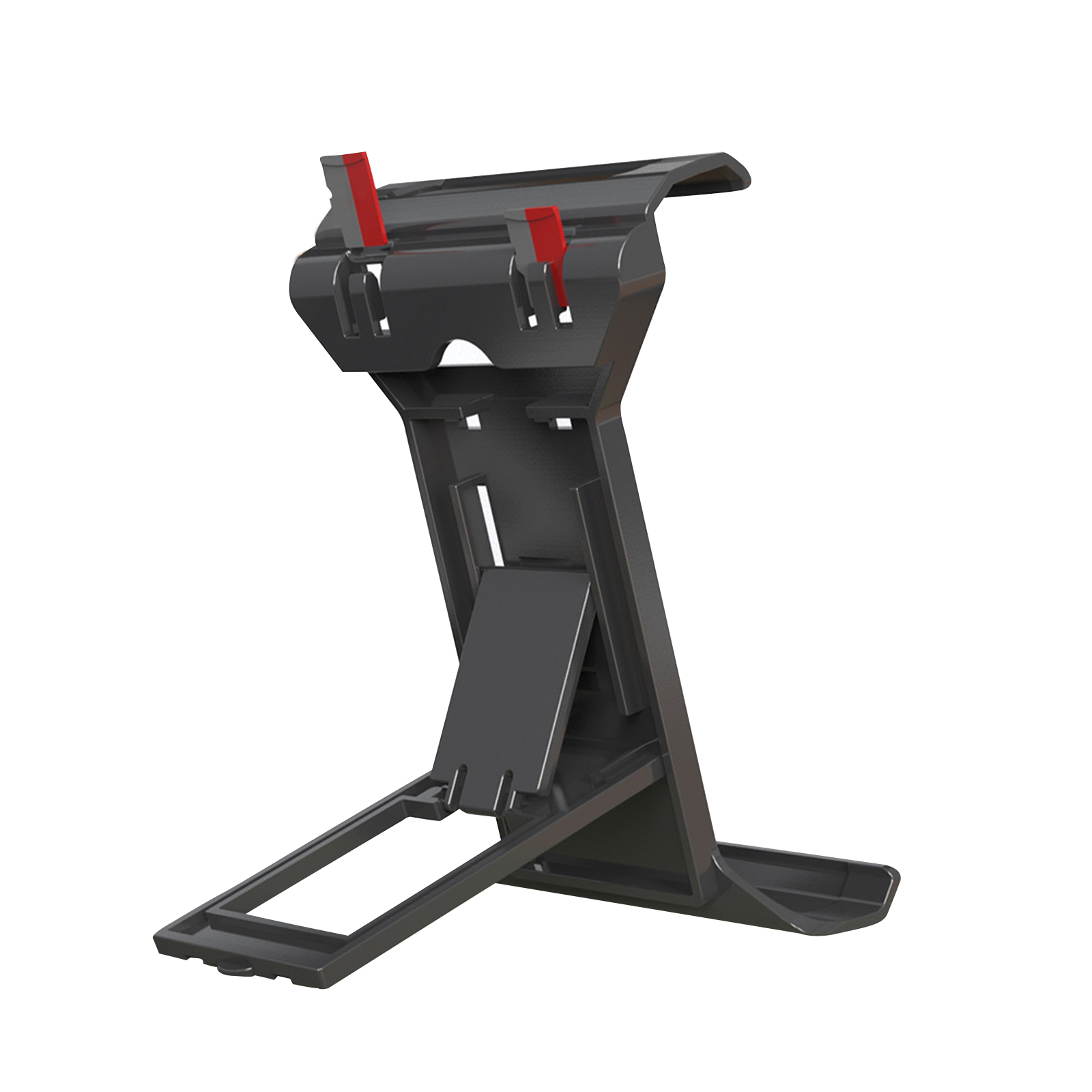 Gaming Console Organizer - Black Foldable Desktop Stand Holder For