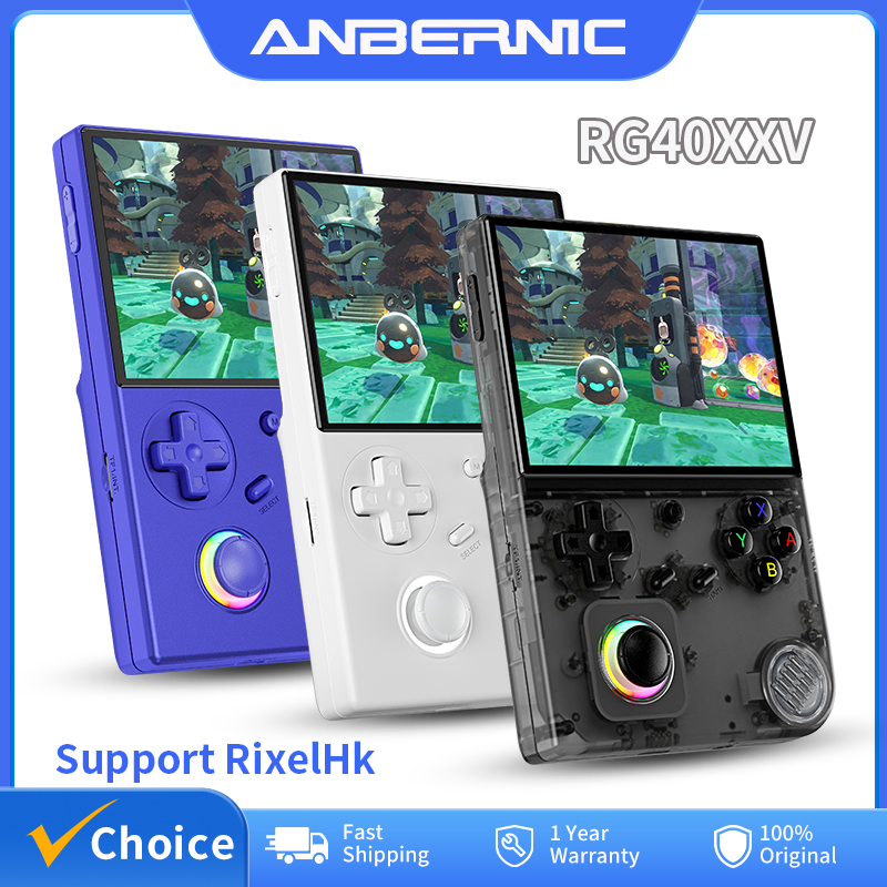 ANBERNIC RG40XXV Retro Handhel - Gaming Console Car recension och pris