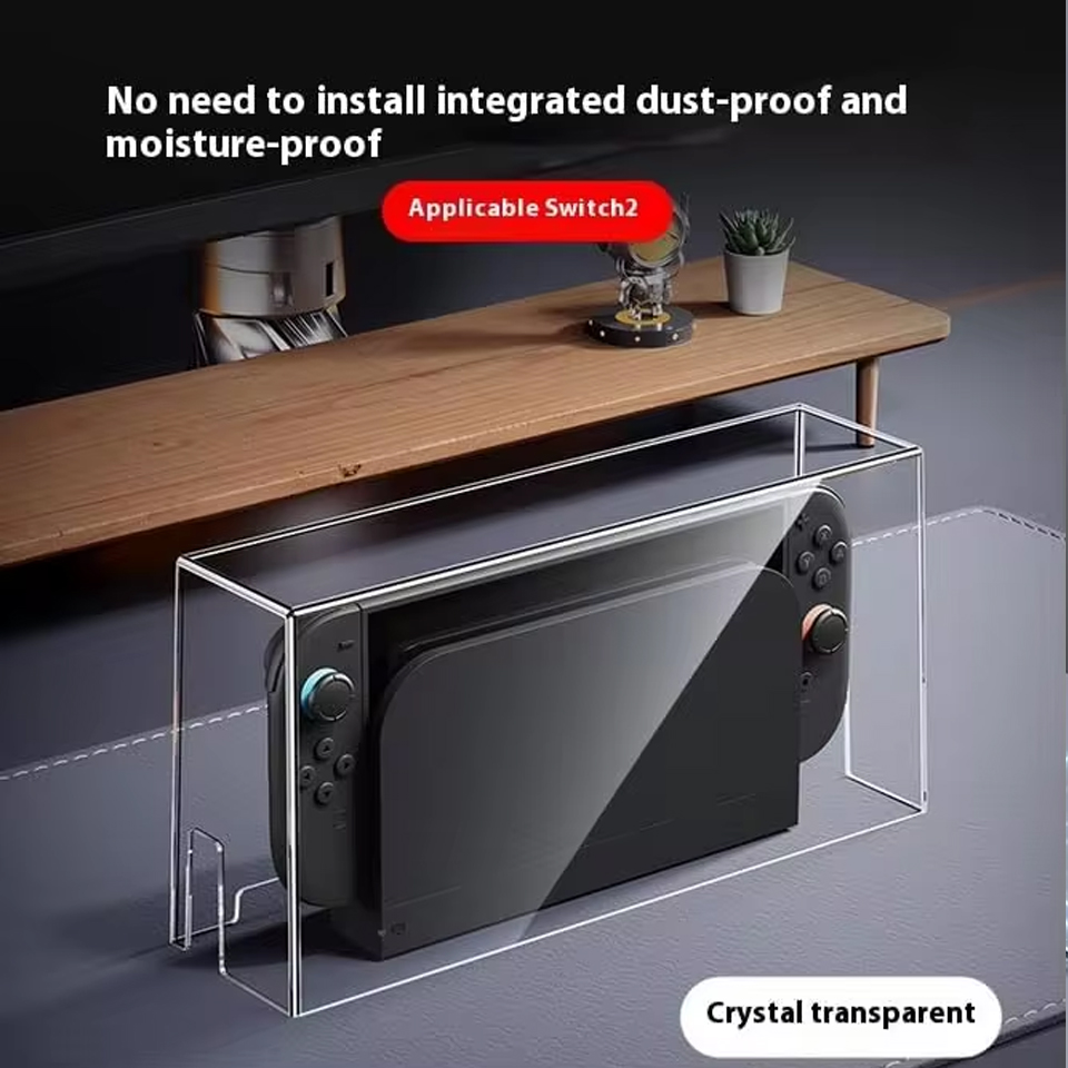 Transparent Acrylic Dust Cover - Nintendo Console Switch Lite recension och pris