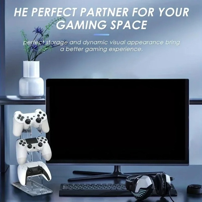 Gamepad Stand 3 Tier Headset H - Gaming Console Organizer recension och pris