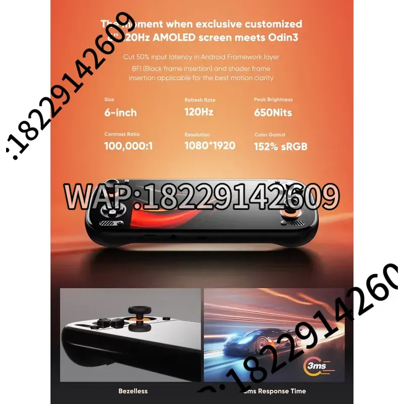 AYN Odin 3 Gaming Console Hand - Gaming Console And recension och pris