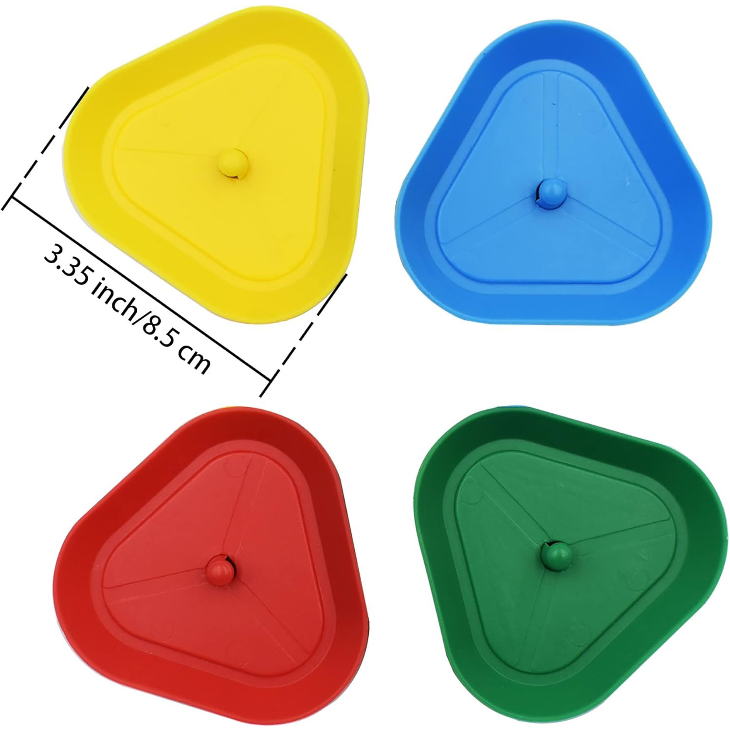 4pcs/set Triangle Shaped Playi - Gaming Card Holder recension och pris