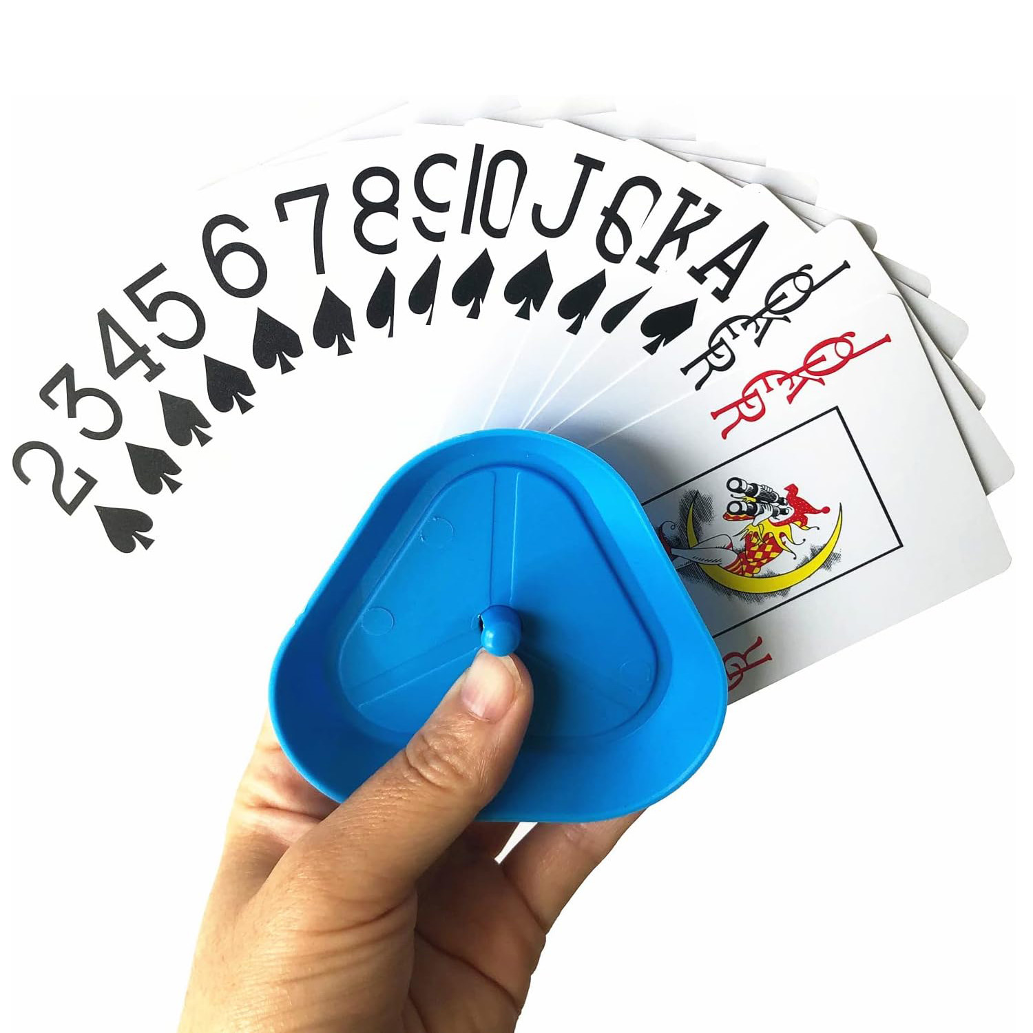 4pcs/set Triangle Shaped Playi - Gaming Card Holder recension och pris