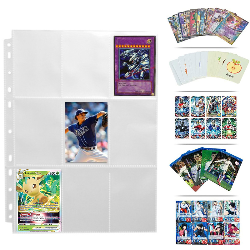 50pcs 9 Pocket Trading Gaming  - Gaming Card Holder recension och pris