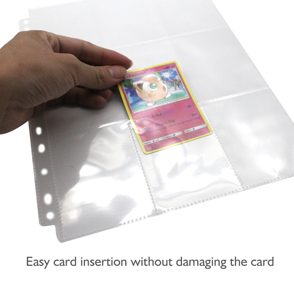 50pcs 9 Pocket Trading Gaming  - Gaming Card Holder recension och pris