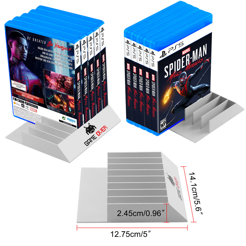8-in-1 for PS5 Game Card Base  - Gaming Card Holder recension och pris