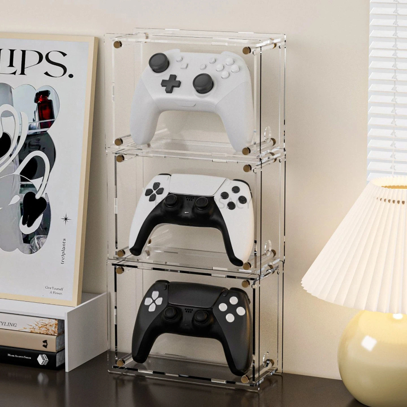 Acrylic Gaming Accessory Organ - Gaming Console Organizer recension och pris