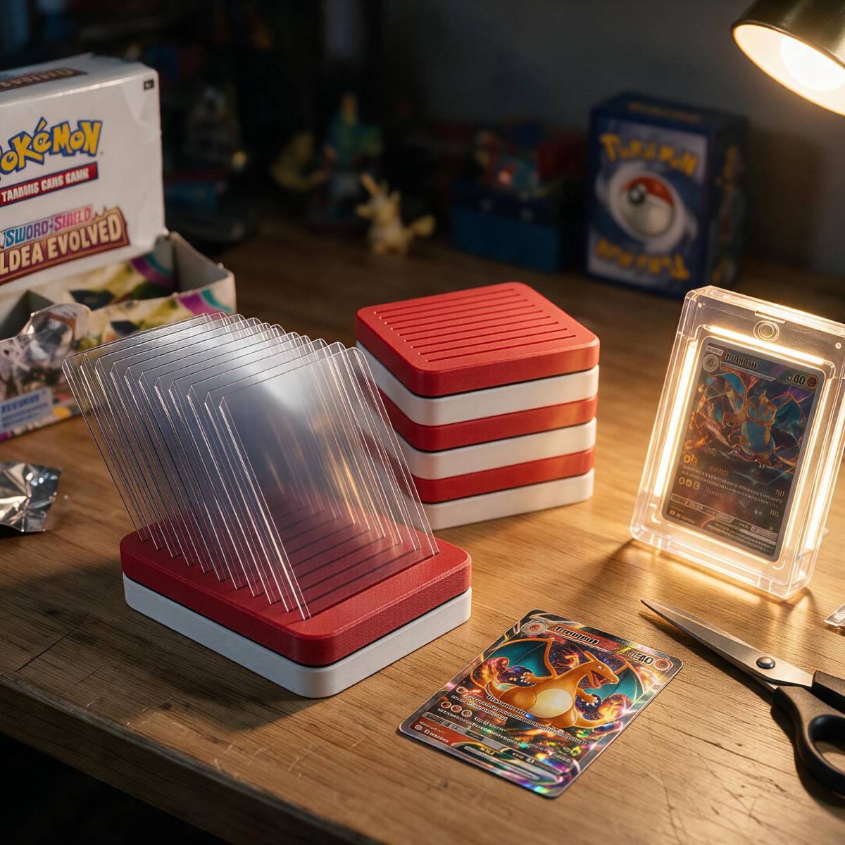 Desktop PLA Card Display Frame - Gaming Card Holder recension och pris