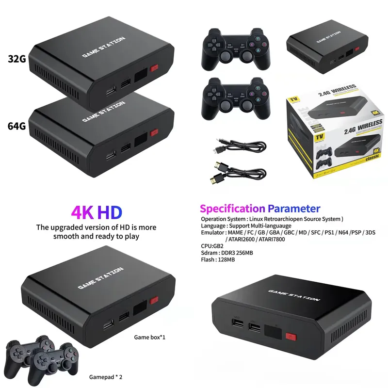 M8plus HD Video Game Console B - Gaming Console And recension och pris