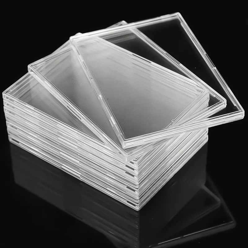 Clear Acrylic Card Holder Snap - Gaming Card Holder recension och pris