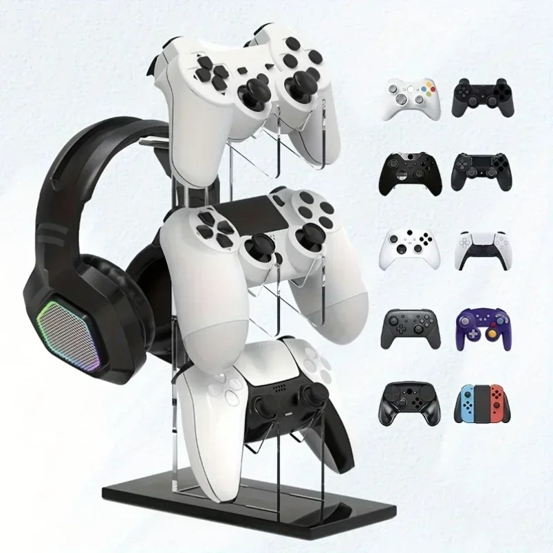 Controller Stand 3 Tier Headph - Gaming Console Organizer recension och pris