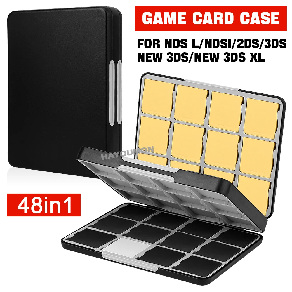 48 IN 1 Game Card Storage Case - Gaming Card Holder recension och pris