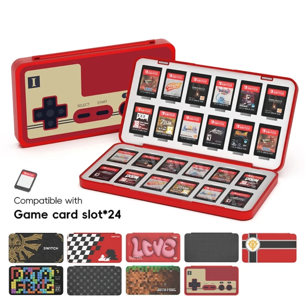 DATA FROG 24‑in‑1 Game Card Ho - Nintendo Console Switch Lite recension och pris