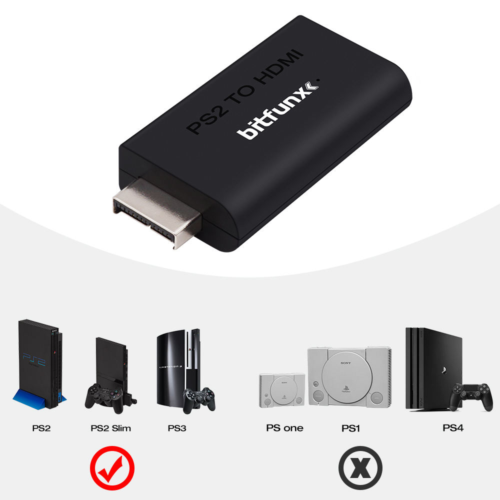 BitFunx PS2 YPBPR To HDMI™ Con - Gaming Console Station recension och pris