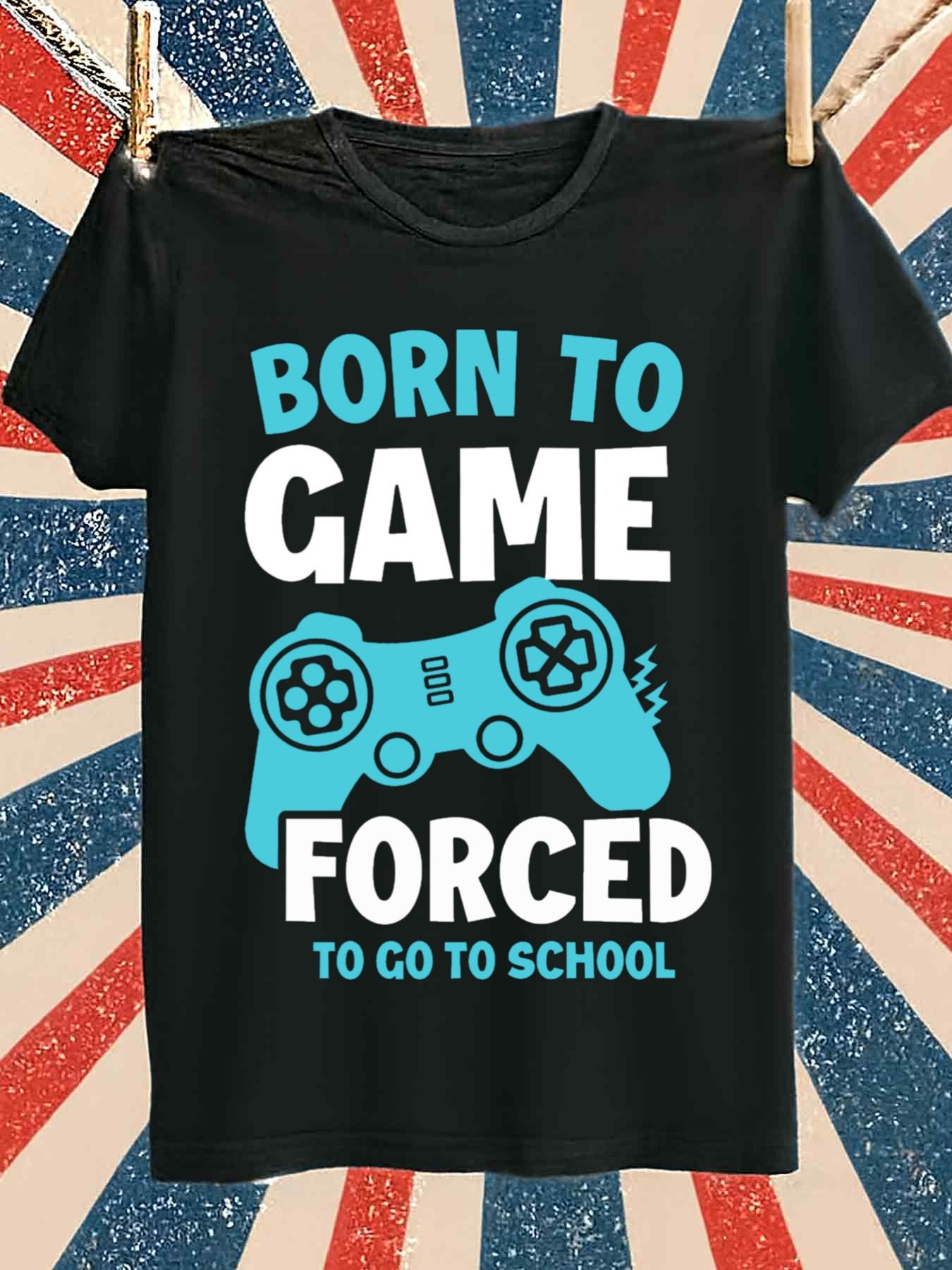 Born to Game Men's Gaming T-Sh - Gaming Console Icon recension och pris