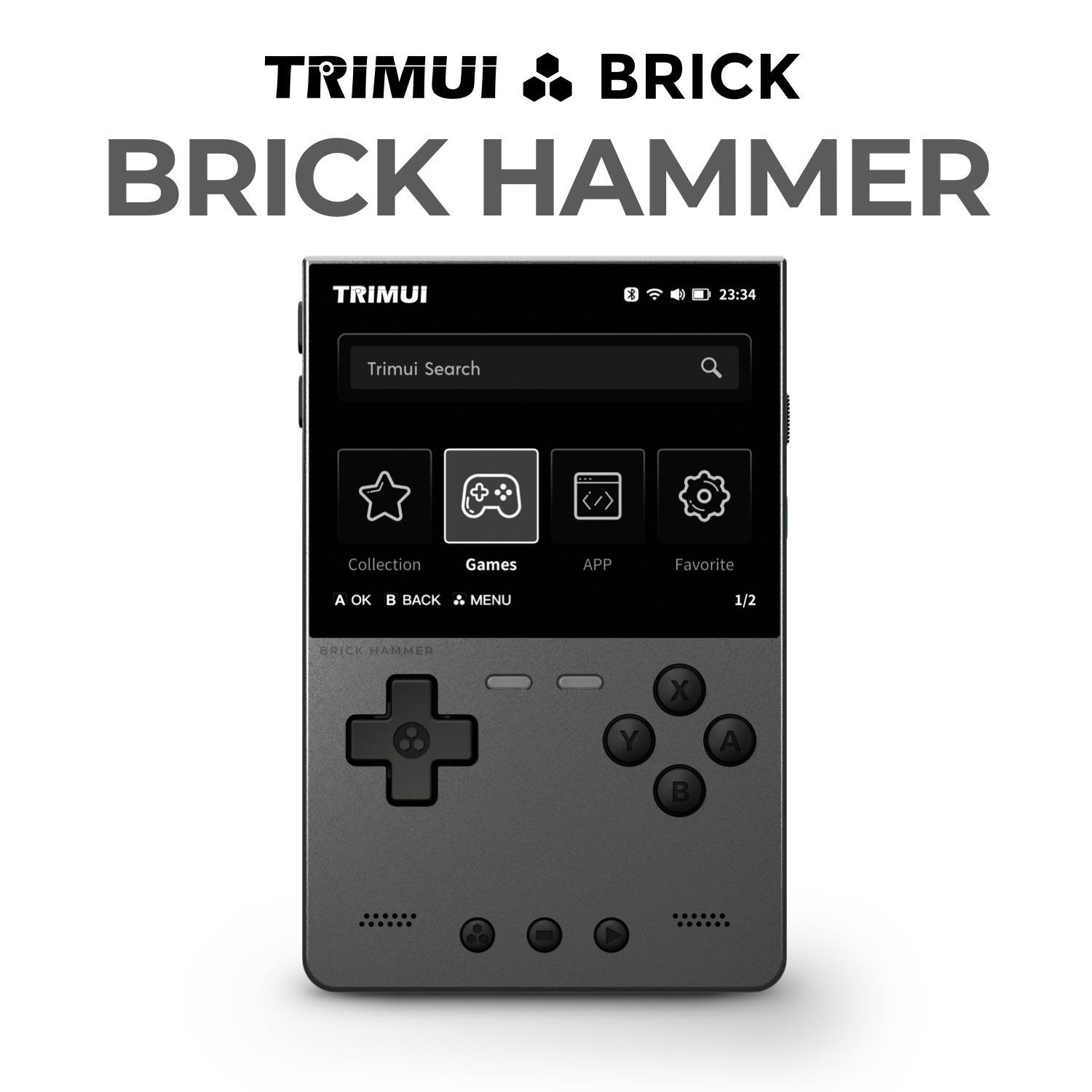 Metal Body Trimui Brick Hammer - Gaming Console Car recension och pris