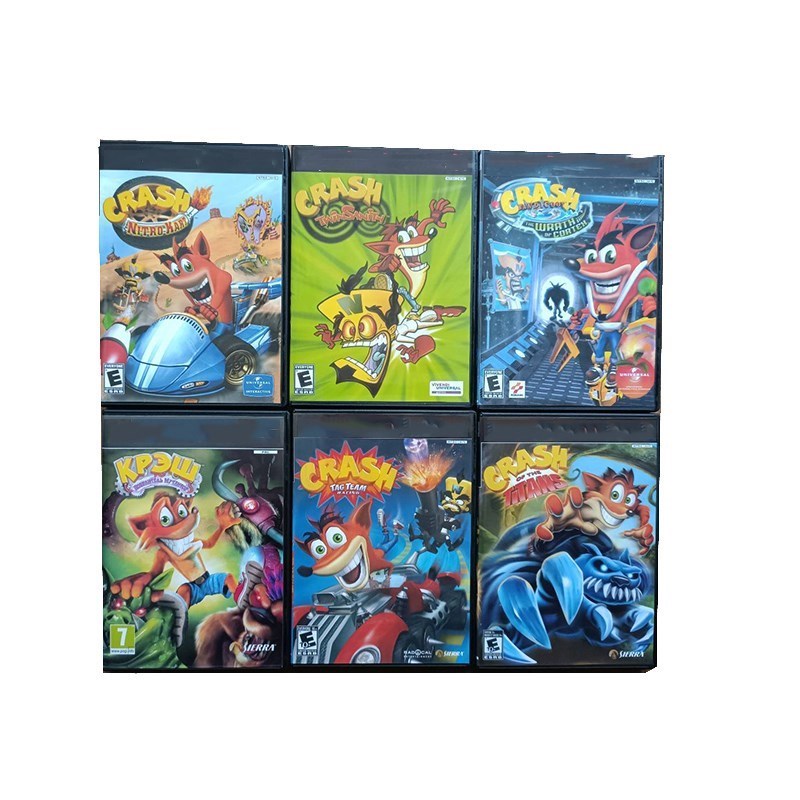 PS2 Copy Game Disc Crash Bandi - Gaming Console Station recension och pris